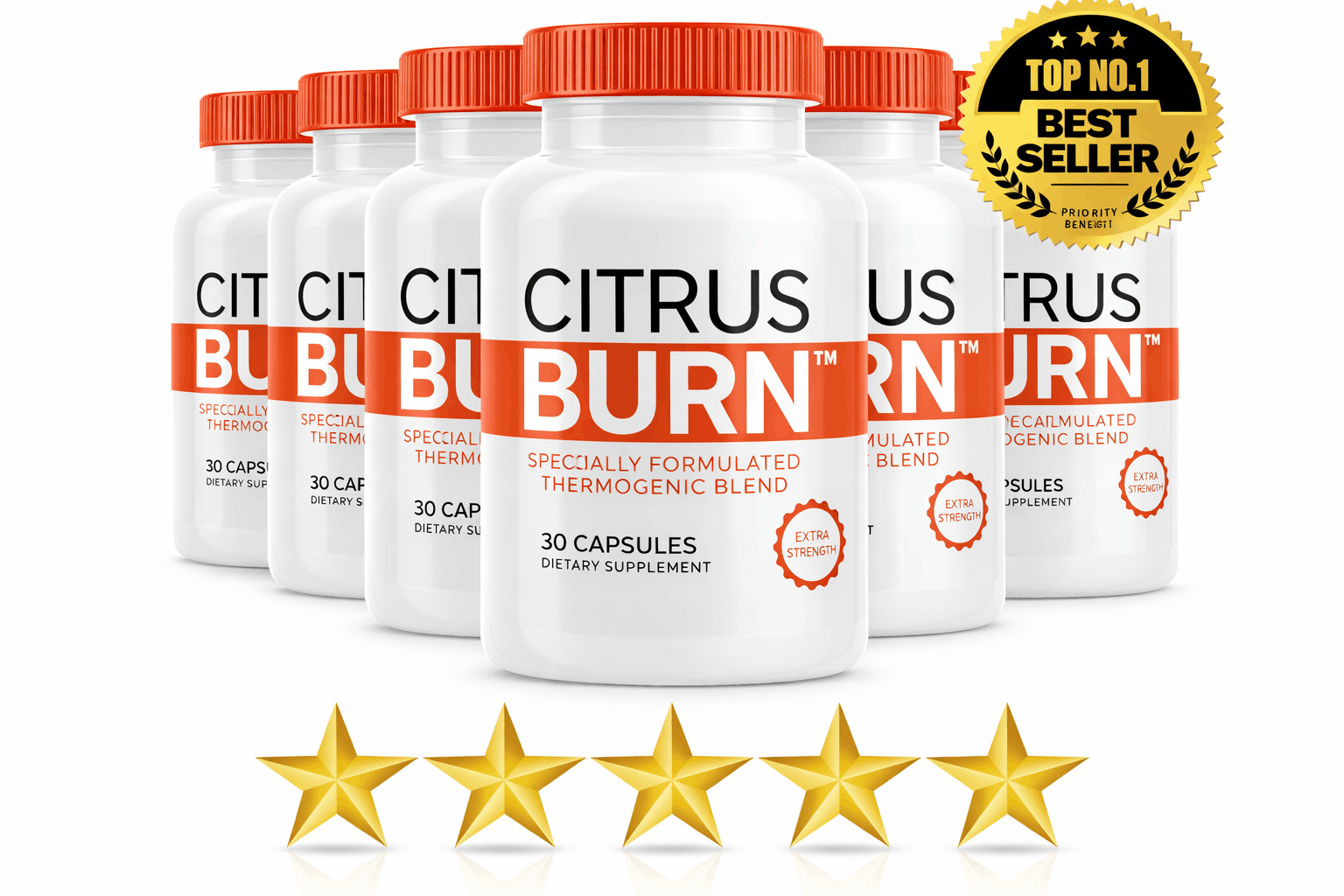 CitrusBurn 6 Bottles